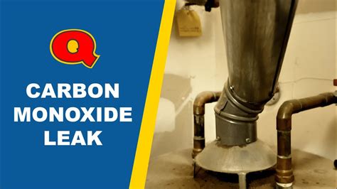 gas water heater carbon monoxide leak